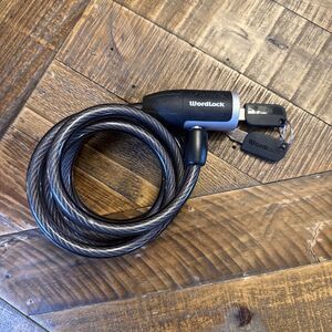 WordLock Key Bike Cable Lock Bicycle Security Lock Anti Theft Cycling Lock